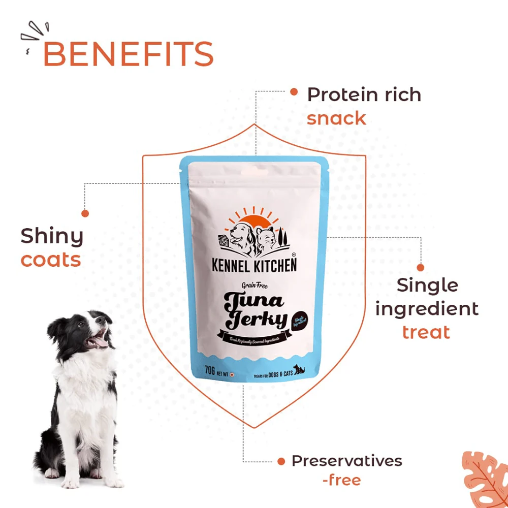 Kennel Kitchen Air Dried Tuna Fish Jerky Dog and Cats Treats - Image 10