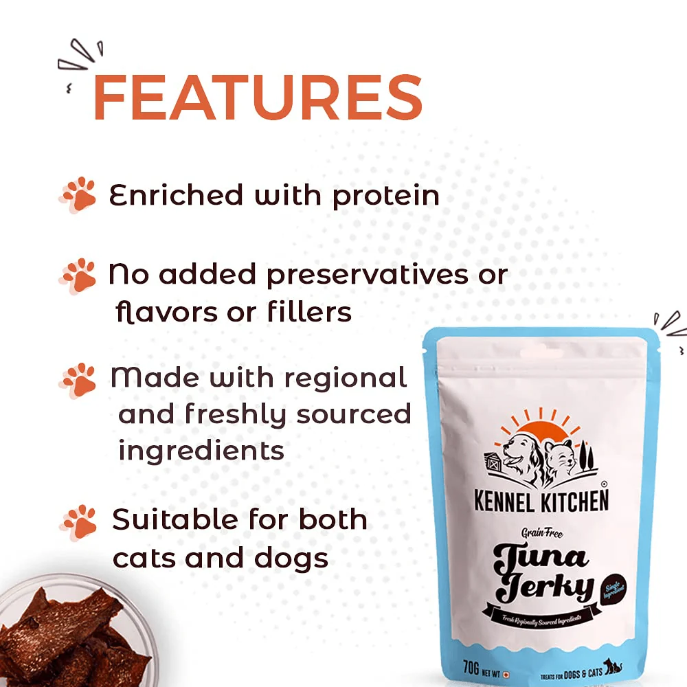 Kennel Kitchen Air Dried Tuna Fish Jerky Dog and Cats Treats - Image 11