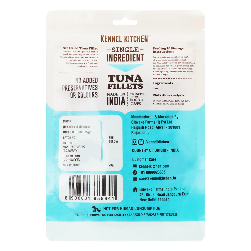 Kennel Kitchen Air Dried Tuna Fish Jerky Dog and Cats Treats - Image 17