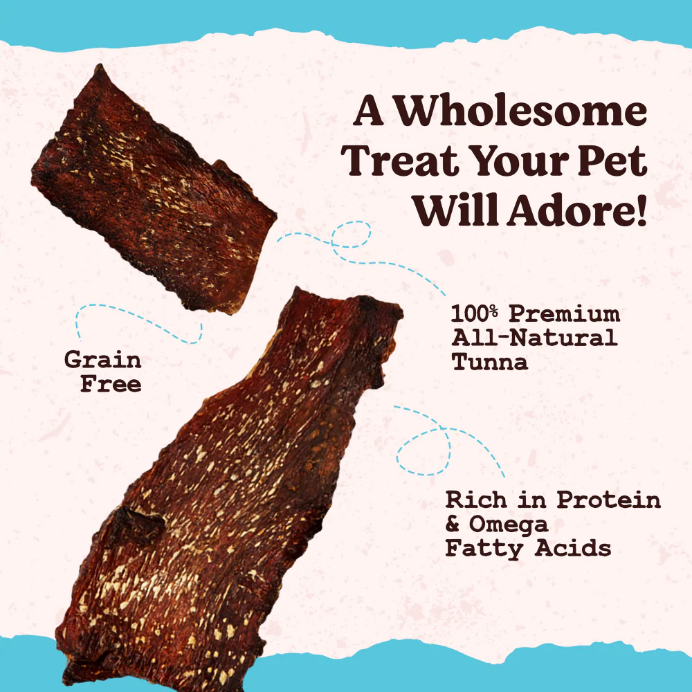 Kennel Kitchen Air Dried Tuna Fish Jerky Dog and Cats Treats - Image 4