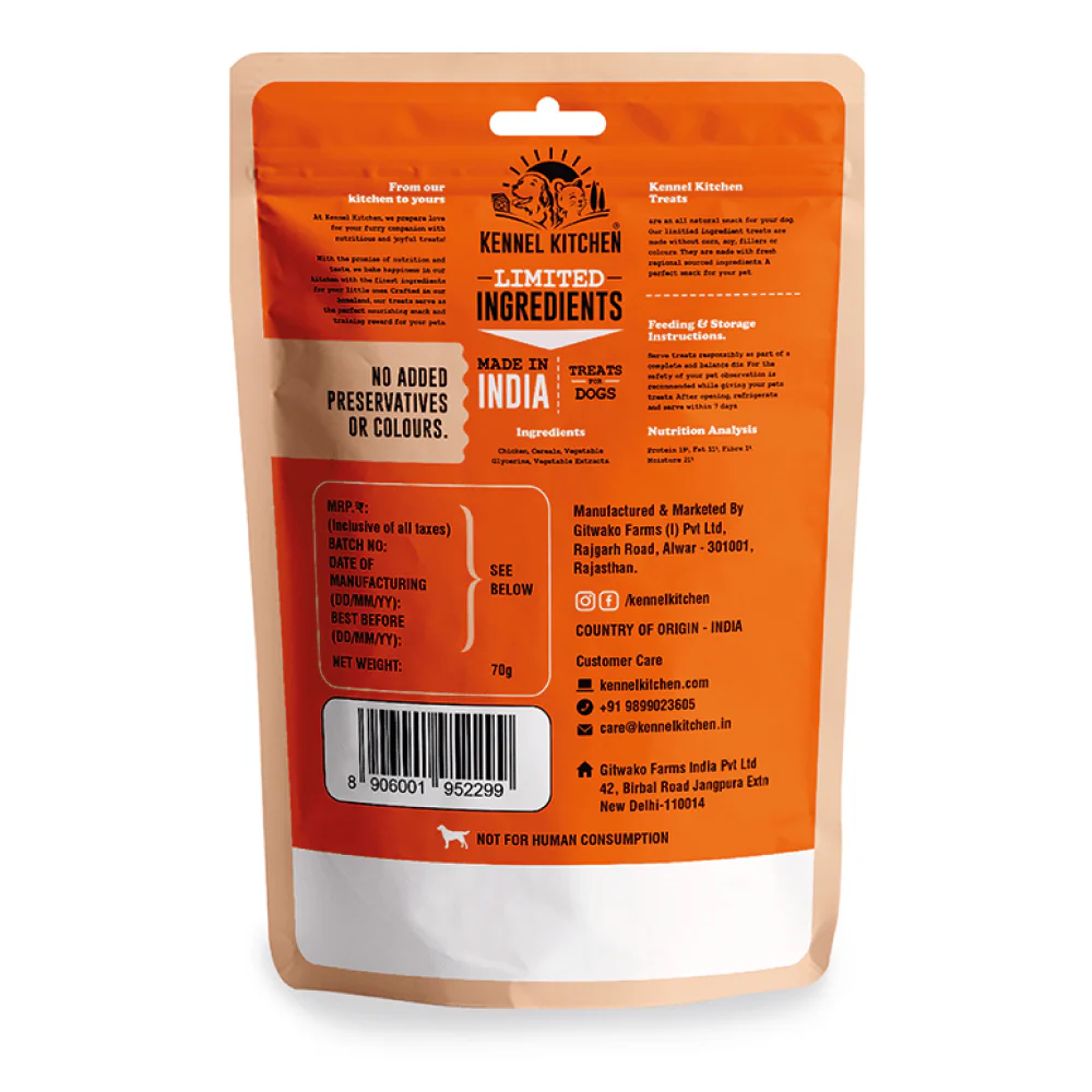 Kennel Kitchen Calcium Chicken Nuggets Dog Treat - Image 2