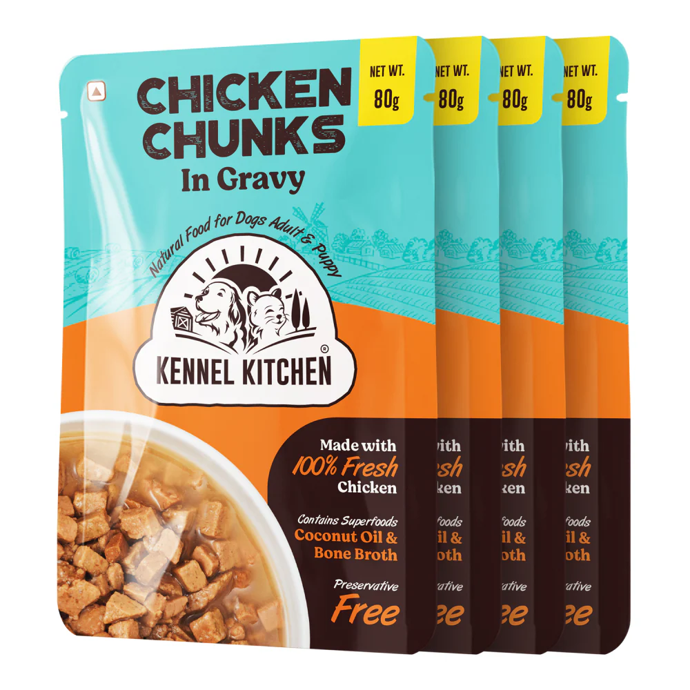 Kennel Kitchen Chicken Chunks in Gravy Puppy & Adult Dog Wet Food (All Life Stage) - Image 18