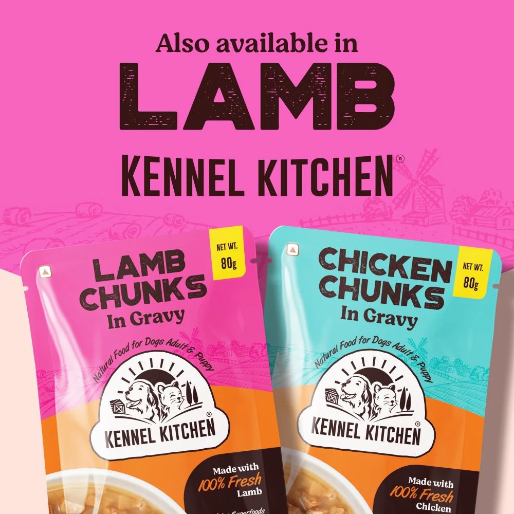Kennel Kitchen Chicken Chunks in Gravy Puppy & Adult Dog Wet Food (All Life Stage) - Image 8