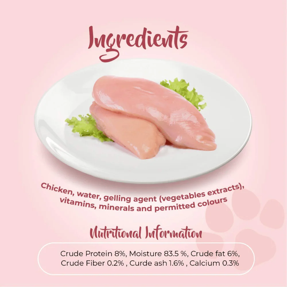 Kennel Kitchen Chicken in Jelly Wet Food and Creameroo Chicken with Mackerel Creamy Treats for Cats Combo - Image 6