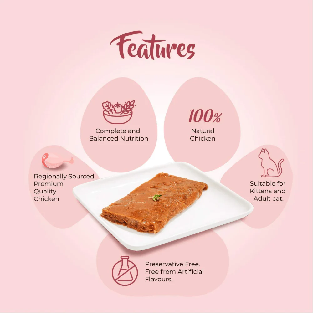 Kennel Kitchen Chicken in Jelly Wet Food and Creameroo Chicken with Mackerel Creamy Treats for Cats Combo - Image 7