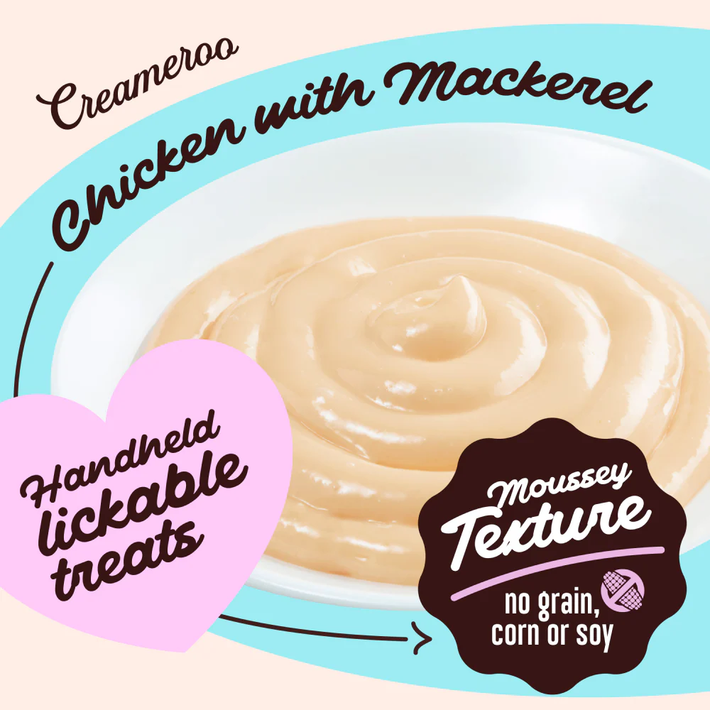 Kennel Kitchen Creameroo Chicken with Mackerel Creamy Cat Treats - Image 4