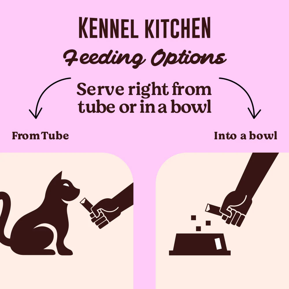 Kennel Kitchen Creameroo Chicken with Mackerel Creamy Cat Treats - Image 5