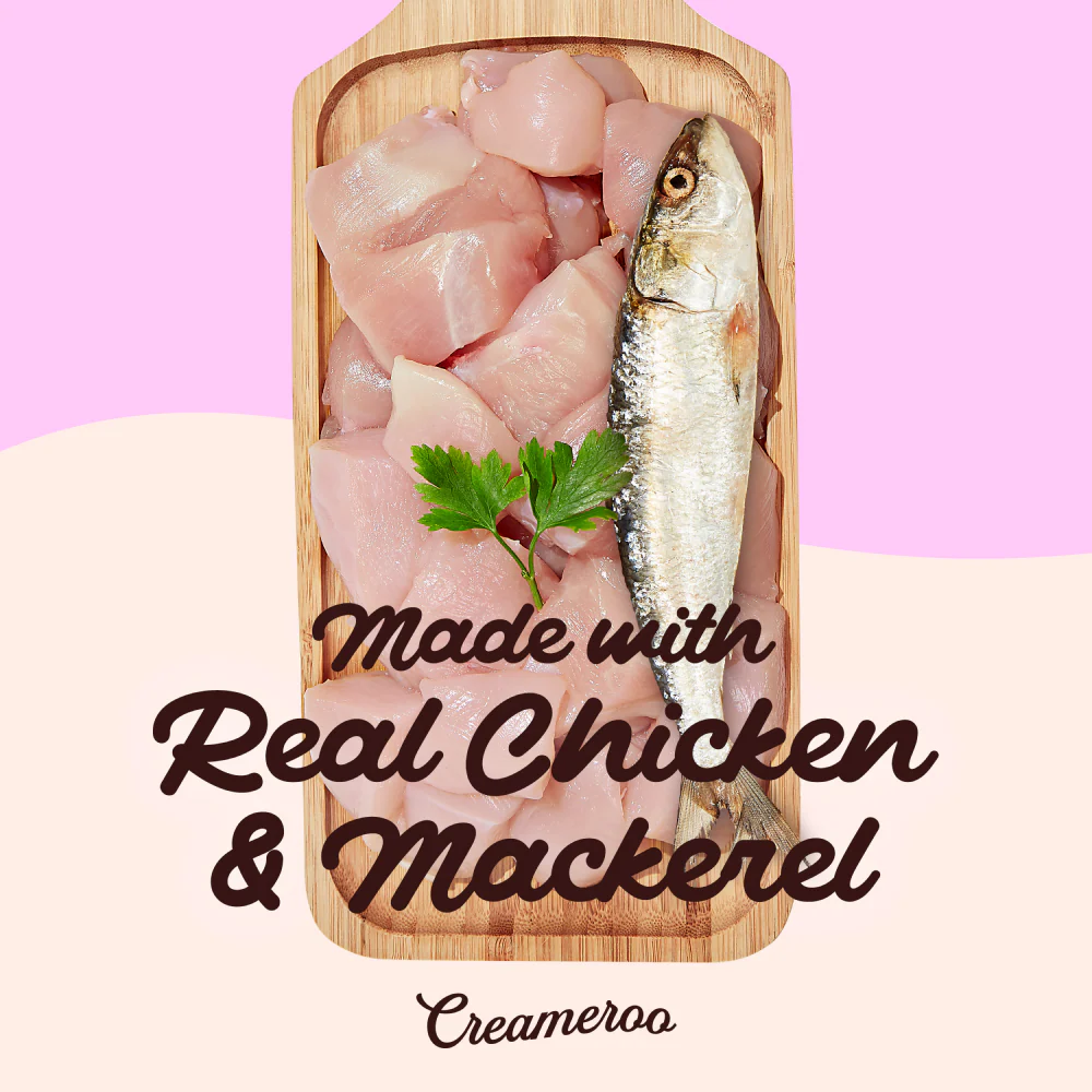 Kennel Kitchen Creameroo Chicken with Mackerel Creamy Cat Treats - Image 7