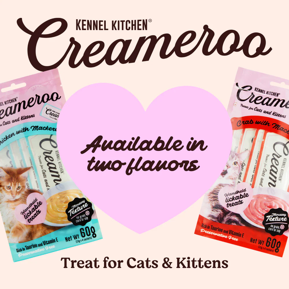 Kennel Kitchen Creameroo Crab with Mackerel Creamy Cat Treats - Image 5