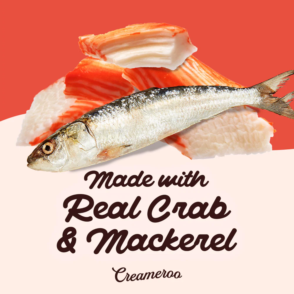Kennel Kitchen Creameroo Crab with Mackerel Creamy Cat Treats - Image 6