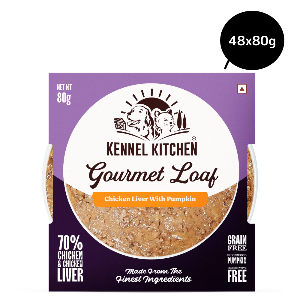 Kennel Kitchen Gourmet Loaf Chicken & Liver with Pumpkin Puppy & Adult Dog Wet Food (All Life Stage) - Image 3