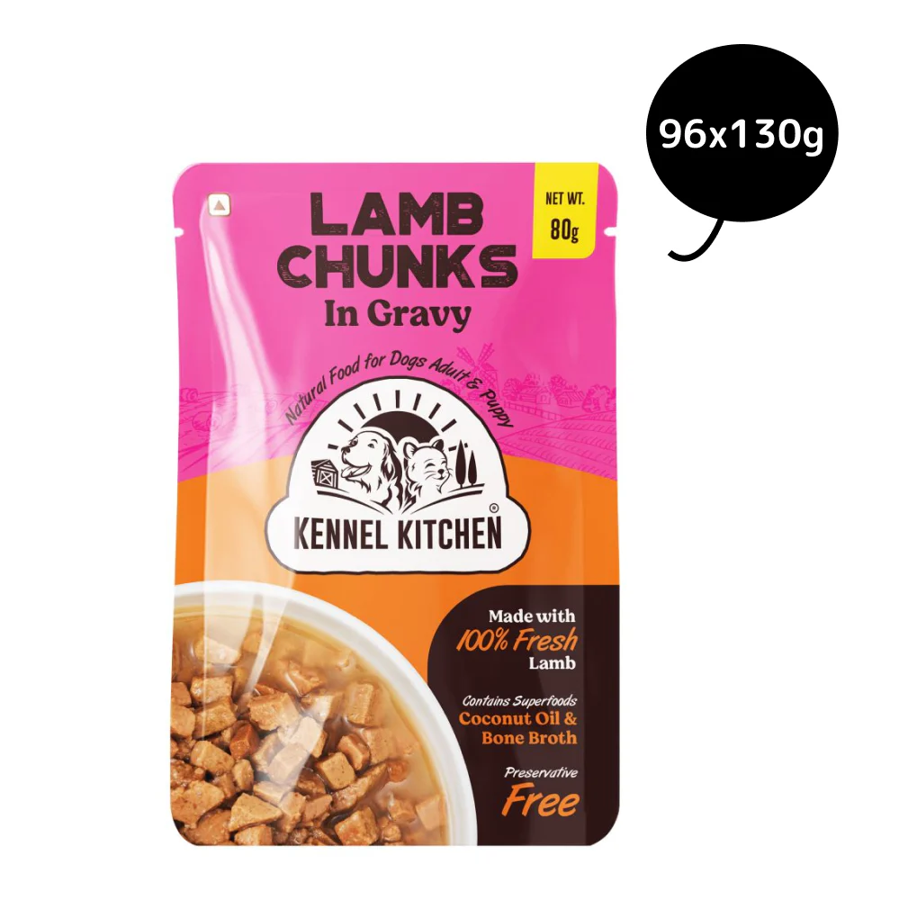 Kennel Kitchen Lamb Chunks in Gravy Puppy & Adult Wet Dog Food - Image 15
