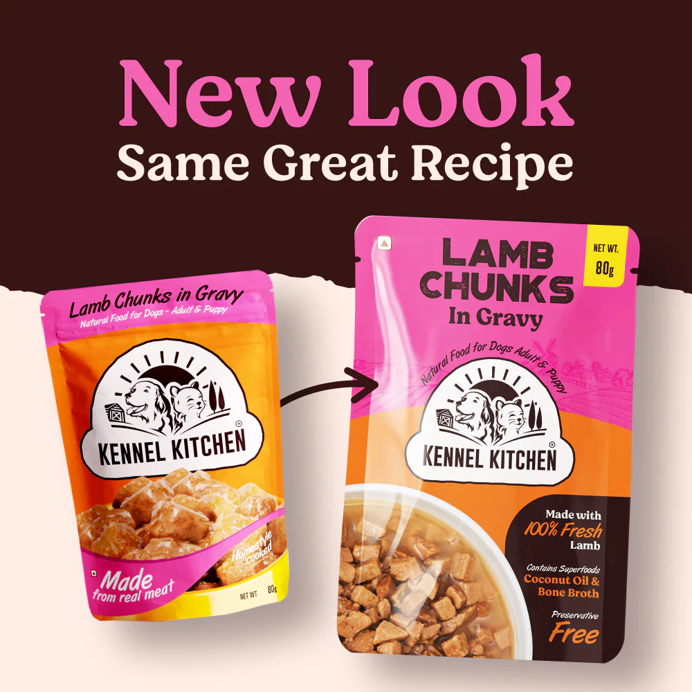 Kennel Kitchen Lamb Chunks in Gravy Puppy & Adult Wet Dog Food - Image 4