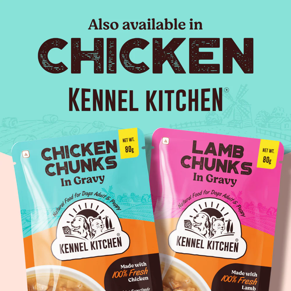 Kennel Kitchen Lamb Chunks in Gravy Puppy & Adult Wet Dog Food - Image 9