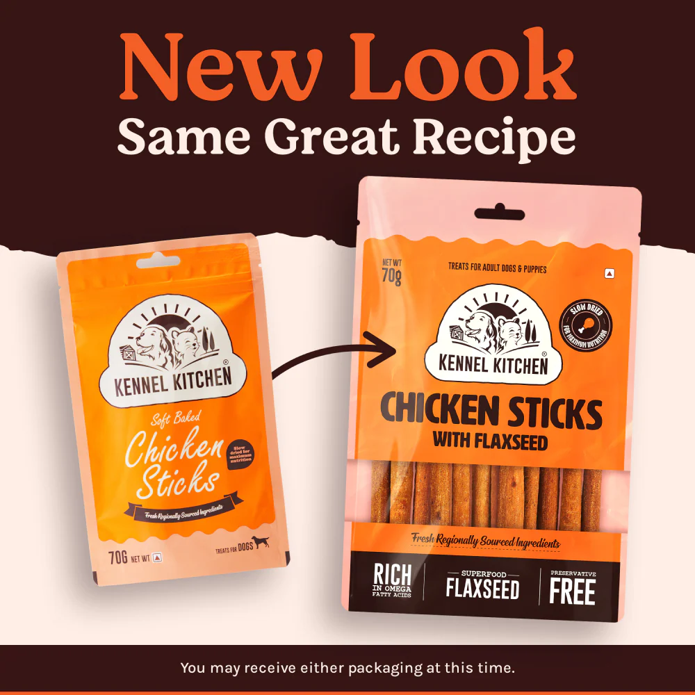 Kennel Kitchen Chicken Stick with Flaxseed Dog Treats - Image 2