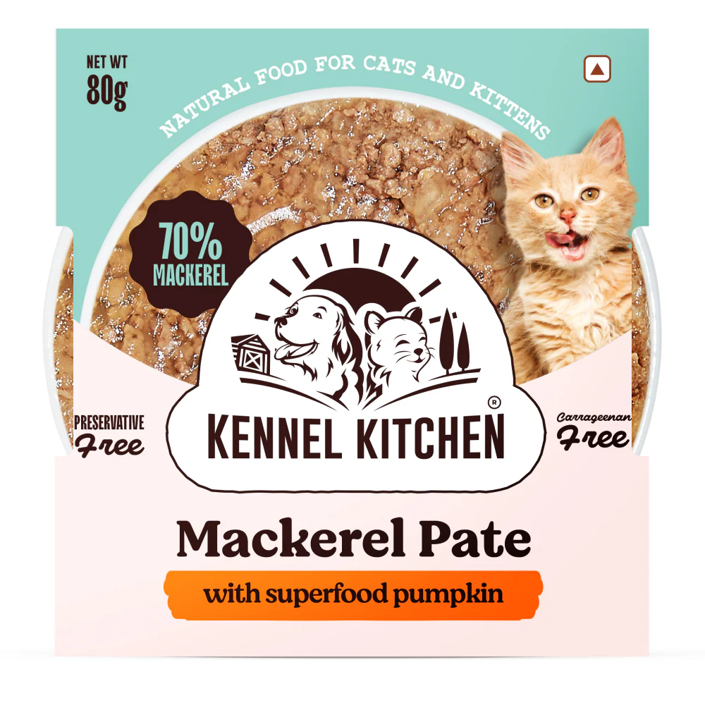 Kennel Kitchen Mackerel Pate with Superfood Pumpkin Cat Wet Food - Image 5