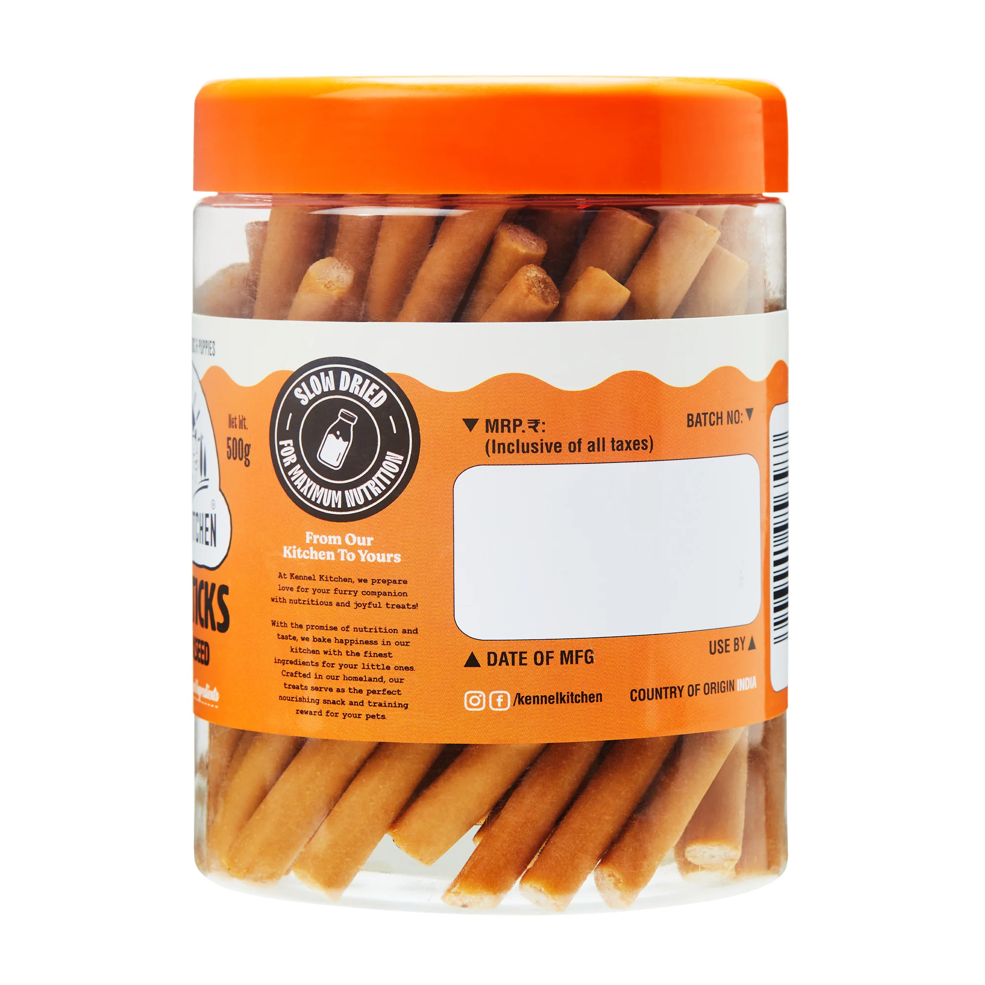 Kennel Kitchen Milk Sticks with Flaxseed Dog Treats - Image 12