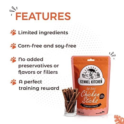 Kennel Kitchen Chicken Stick with Flaxseed Dog Treats - Image 6