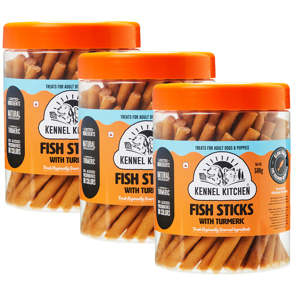 Kennel Kitchen Fish Sticks with Turmeric Dog Treats - Image 10