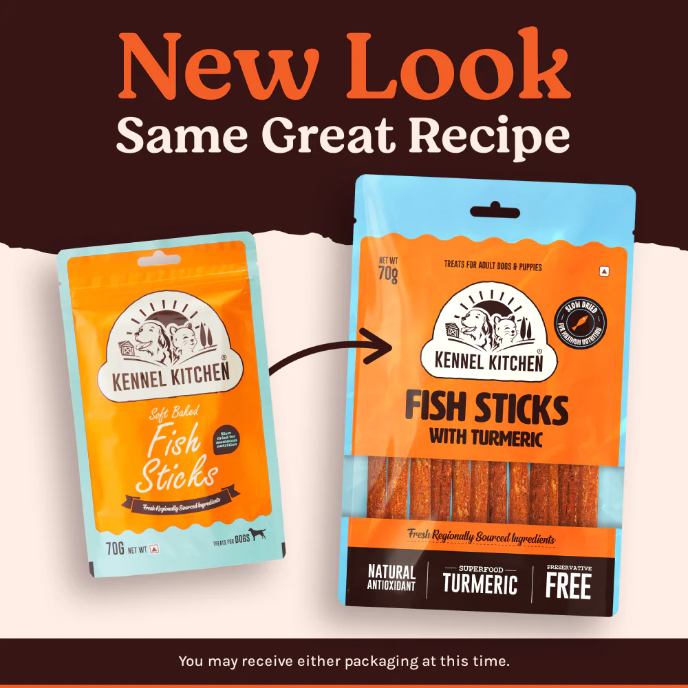 Kennel Kitchen Fish Sticks with Turmeric Dog Treats - Image 2