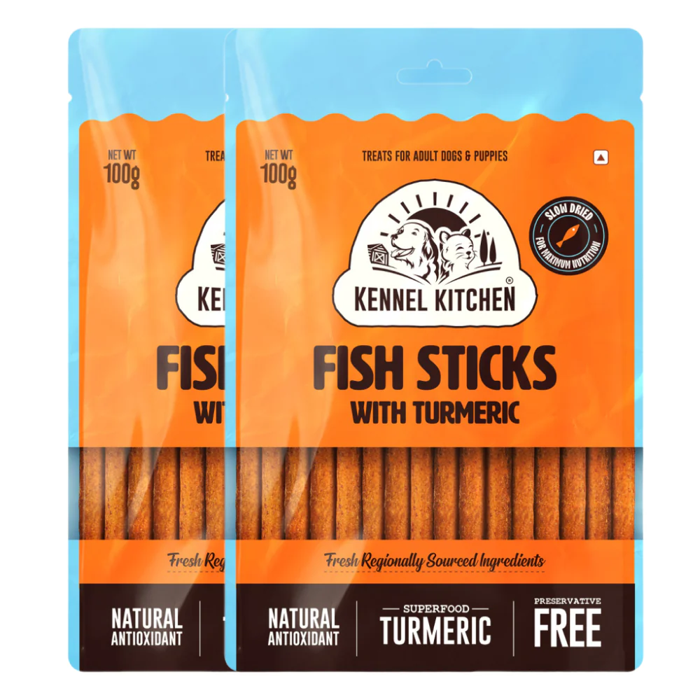 Kennel Kitchen Fish Sticks with Turmeric Dog Treats - Image 8