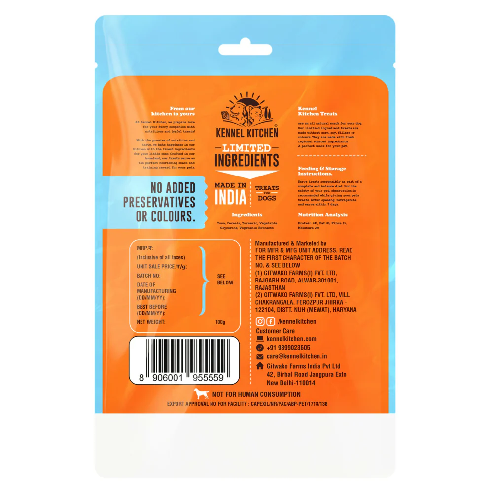 Kennel Kitchen Fish Sticks with Turmeric Dog Treats - Image 6