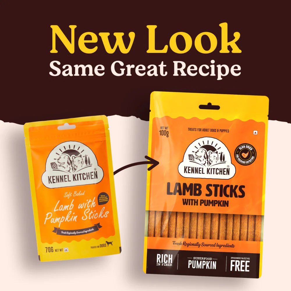 Kennel Kitchen Lamb Sticks with Pumpkin Stick Dog Treats - Image 12