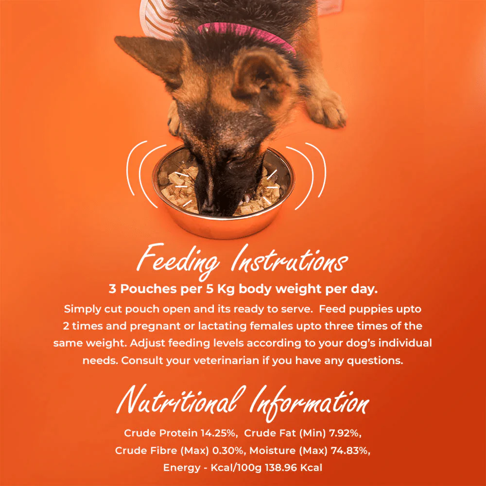 Kennel Kitchen Supreme Cuts in Gravy Chicken Liver Recipe with Pumpkin Puppy & Adult Dog Wet Food (All Life Stage) - Image 7
