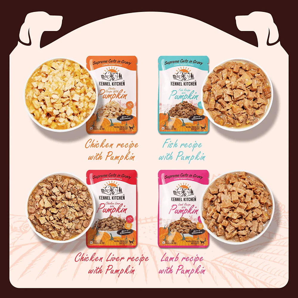 Kennel Kitchen Supreme Cuts in Gravy Variety Pack Dog Wet Food (All Life Stage) - Image 5