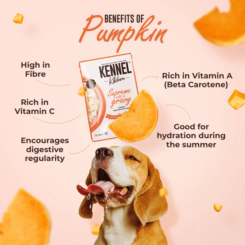 Kennel Kitchen Supreme Cuts in Gravy Lamb with Pumpkin Puppy & Adult Dog Wet Food (All Life Stage) - Image 7
