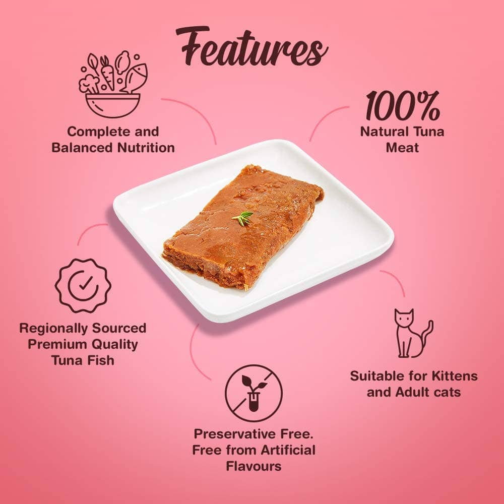 Kennel Kitchen Tuna in Jelly and Chicken in Jelly Kitten & Adult Cat Wet Food (All Life Stage) Combo - Image 15