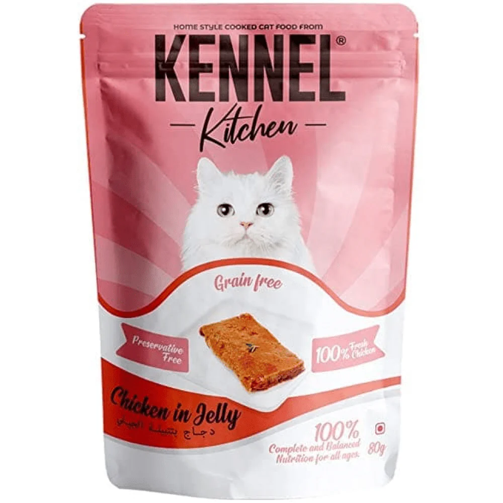 Kennel Kitchen Tuna in Jelly and Chicken in Jelly Kitten & Adult Cat Wet Food (All Life Stage) Combo - Image 5