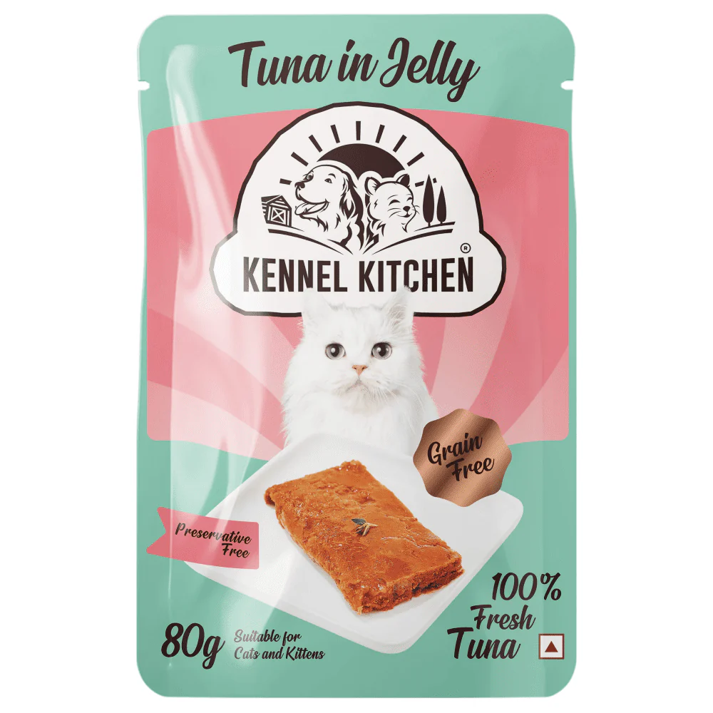 Kennel Kitchen Tuna in Jelly and Chicken in Jelly Kitten & Adult Cat Wet Food (All Life Stage) Combo - Image 7
