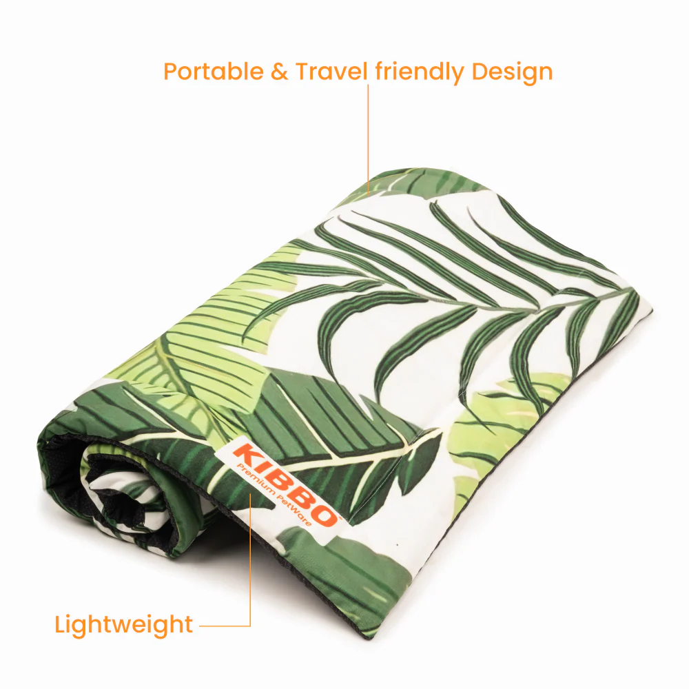 Kibbo Lightweight and Portable Mats for Dogs and Cats (Green) - Image 5