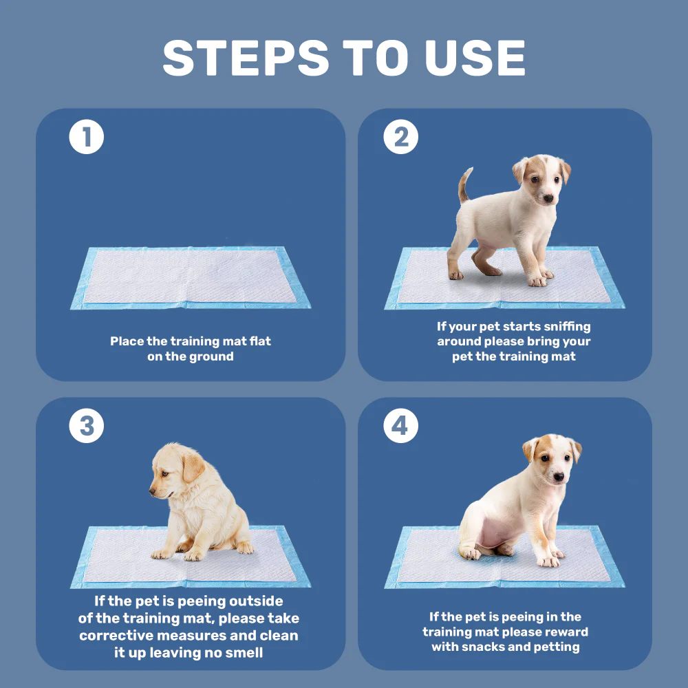 Kibbo Ultra Absorbent Leak Proof Training Pads for Dogs & Cats (45x60cm) - Image 5