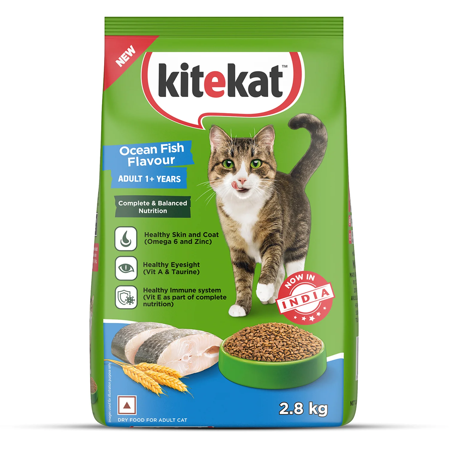 Kitekat Ocean Fish Adult Cat Dry Food - Image 11