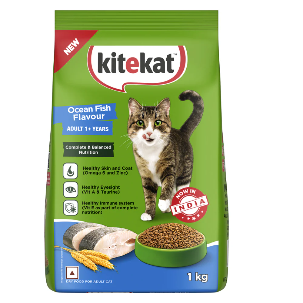 Kitekat Ocean Fish Adult Cat Dry Food - Image 12
