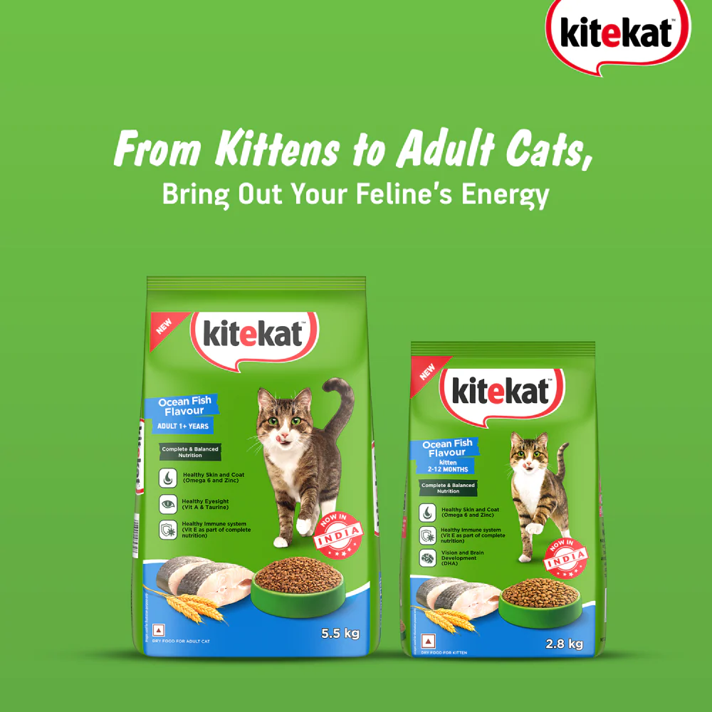 Kitekat Ocean Fish Adult Cat Dry Food - Image 17