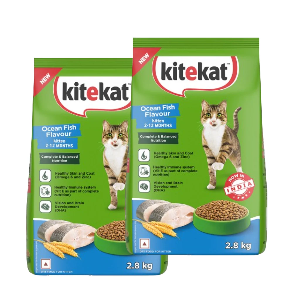 Kitekat Ocean Fish Kitten Dry Food - Image 12