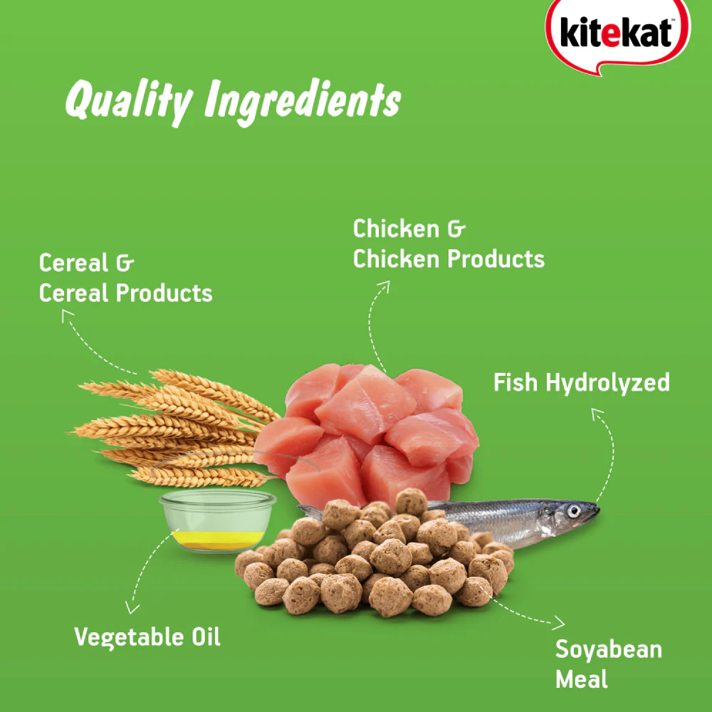 Kitekat Ocean Fish Kitten Dry Food - Image 3