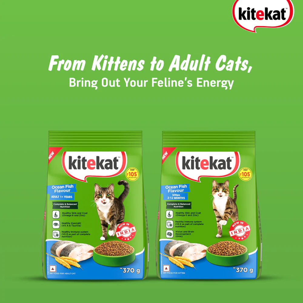 Kitekat Ocean Fish Kitten Dry Food - Image 8