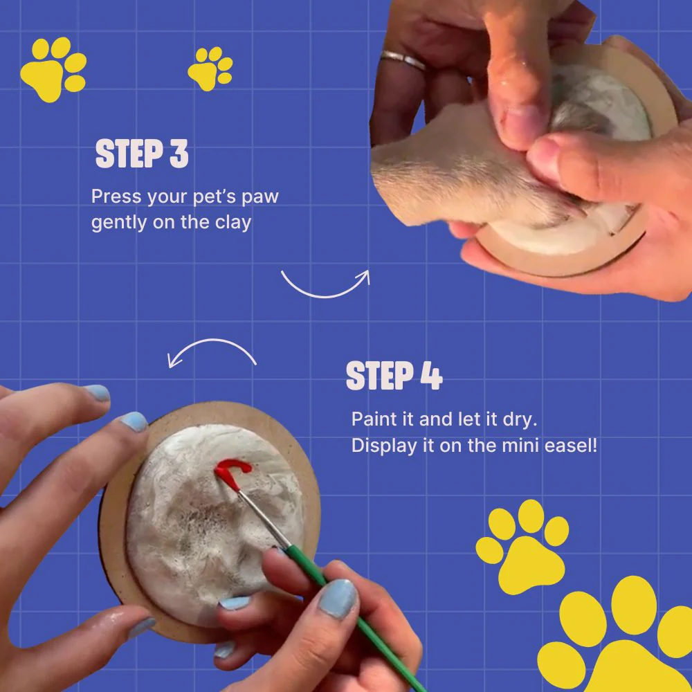 Kitsters DIY Paw Printing Kit for Dogs and Cats - Image 4