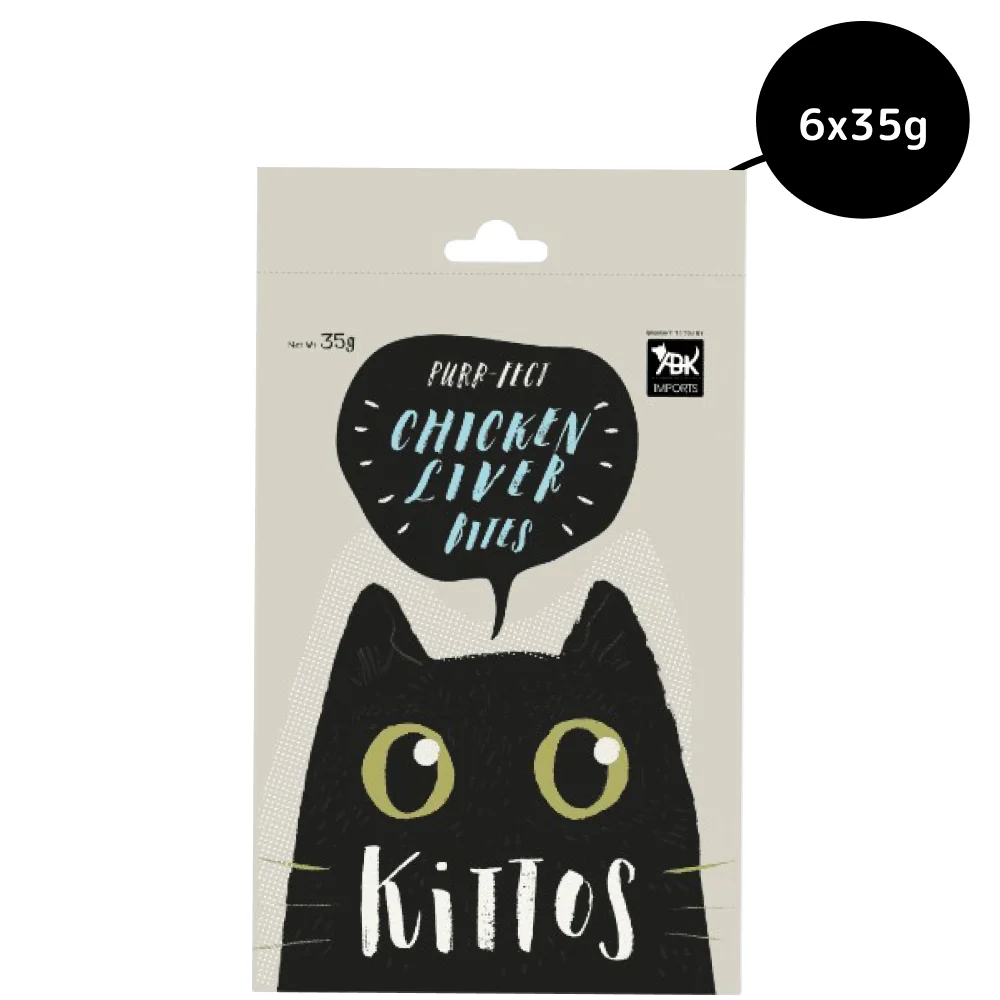 Kittos Purr Fect Chicken Liver Bites Cat Treat - Image 6