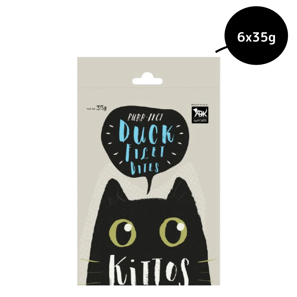 Kittos Purr Fect Duck Fillet Bites Cat Treat - Image 8