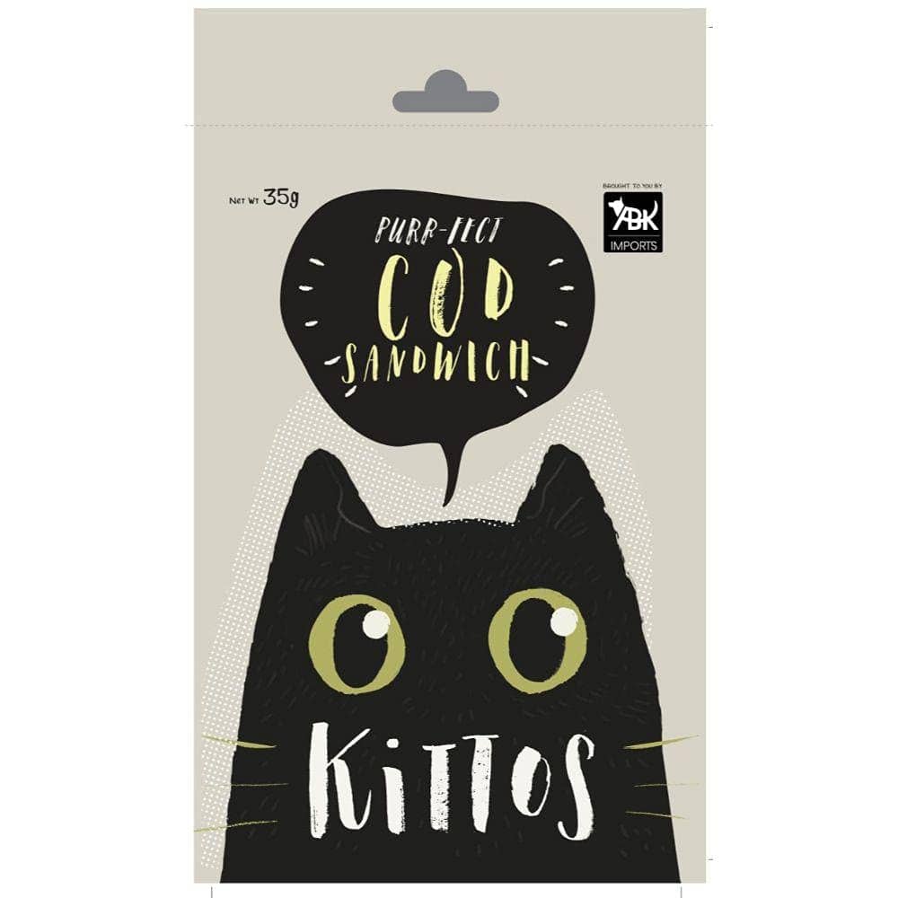 Kittos Purr Fect Sunfish Chicken and Twirls and Cod Sandwich Cat Treat Combo (3+3) - Image 3