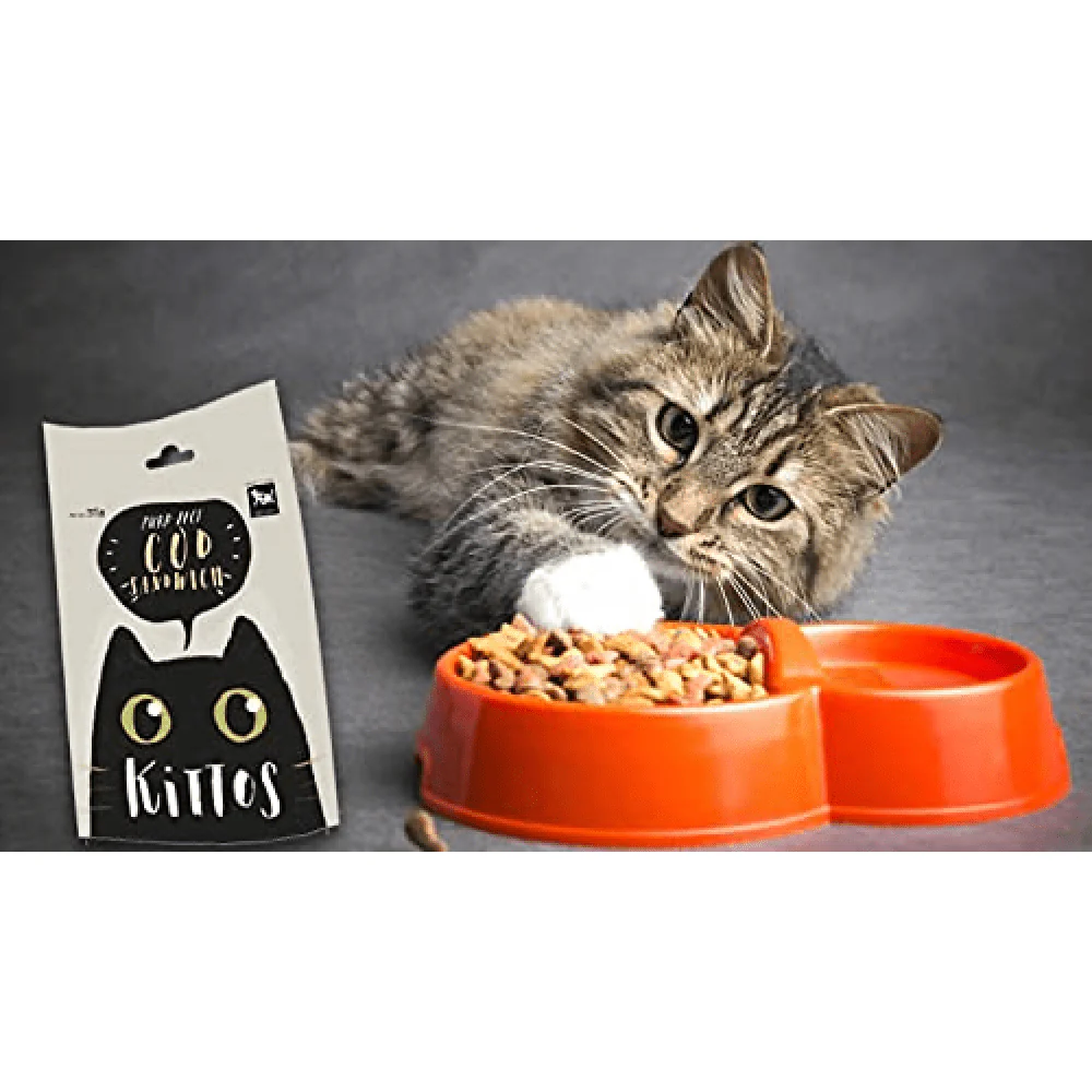 Kittos Purr Fect Sunfish Chicken and Twirls and Cod Sandwich Cat Treat Combo (3+3) - Image 5