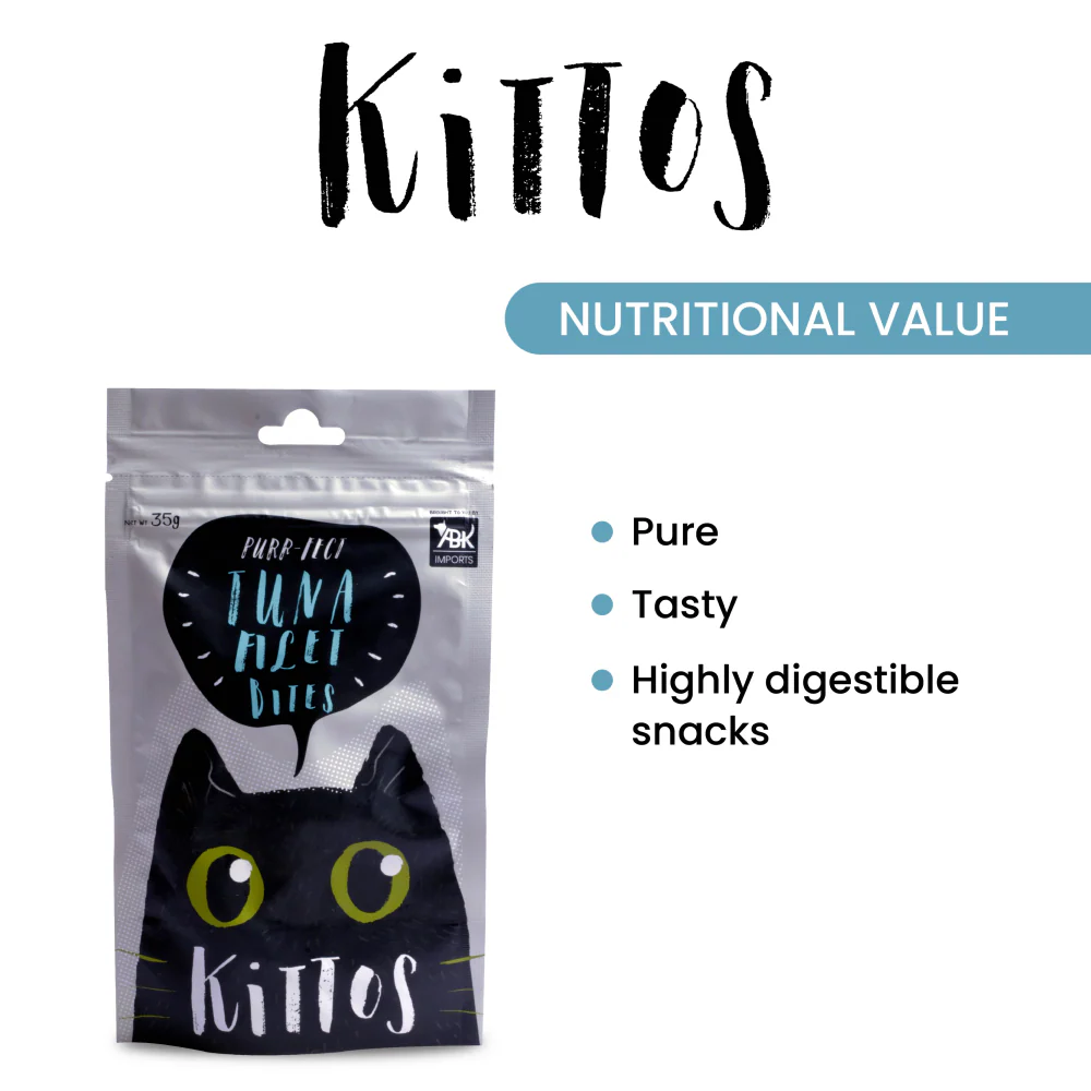 Kittos Purr fect Tuna Filet Bites Cat Treats - Image 4