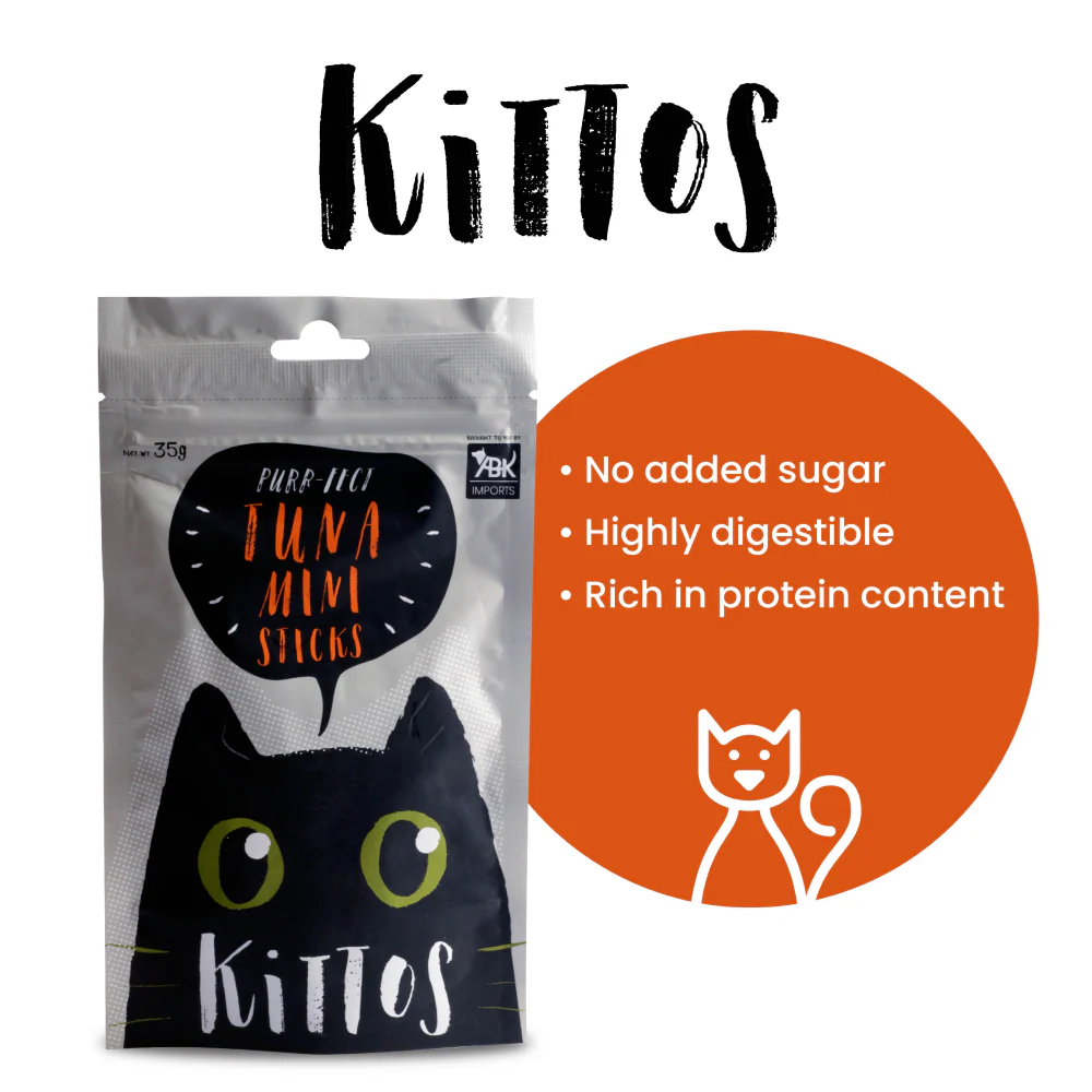 Kittos Purr fect Tuna Mini Sticks Cat Treats - Image 5