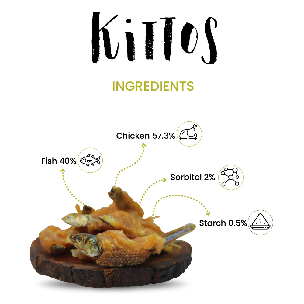 Kittos Purr Fect Sunfish Chicken and Twirls Cat Treats - Image 4