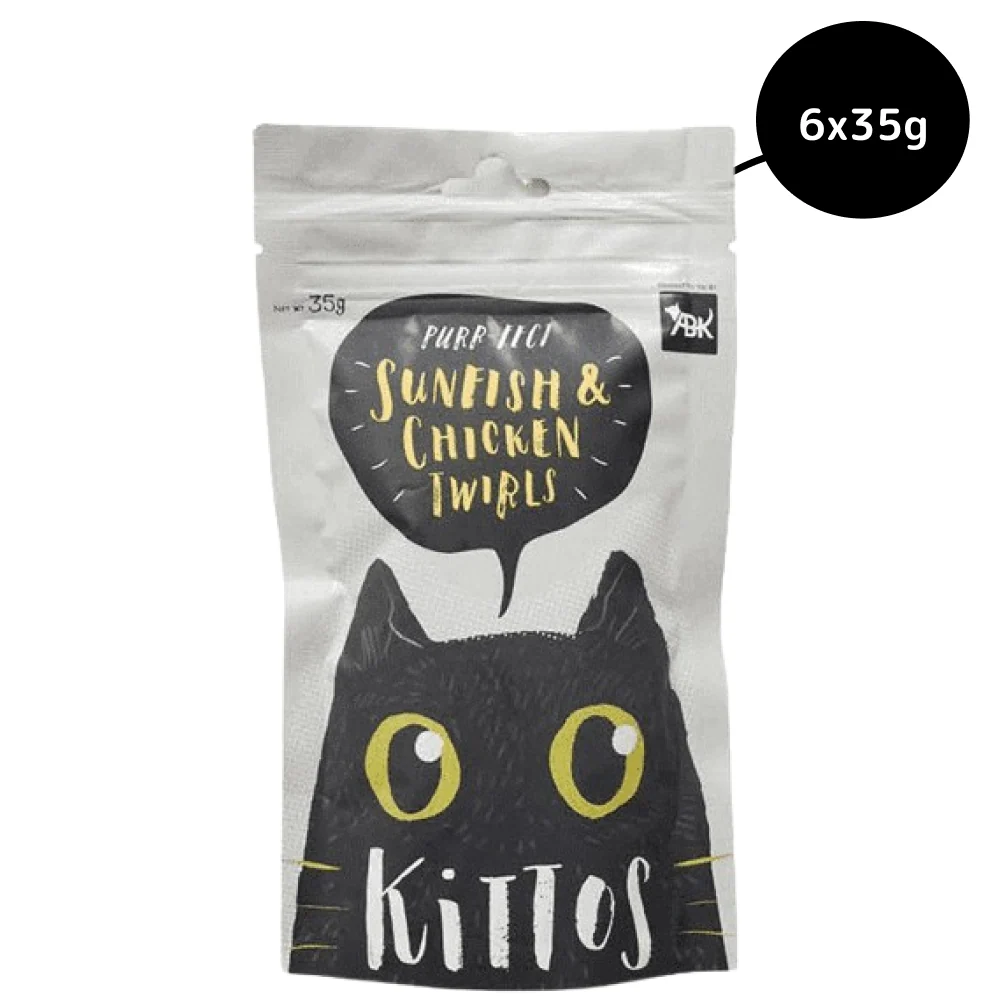 Kittos Purr Fect Sunfish Chicken and Twirls Cat Treats - Image 7